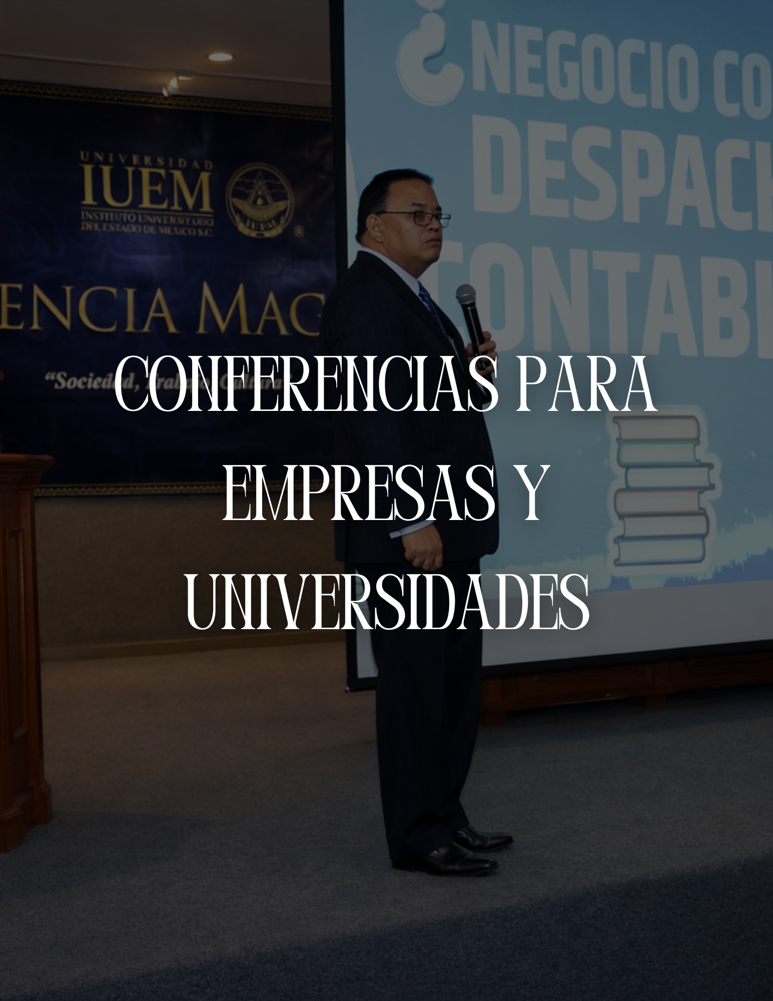 Conferencias para Empresas y Universidades