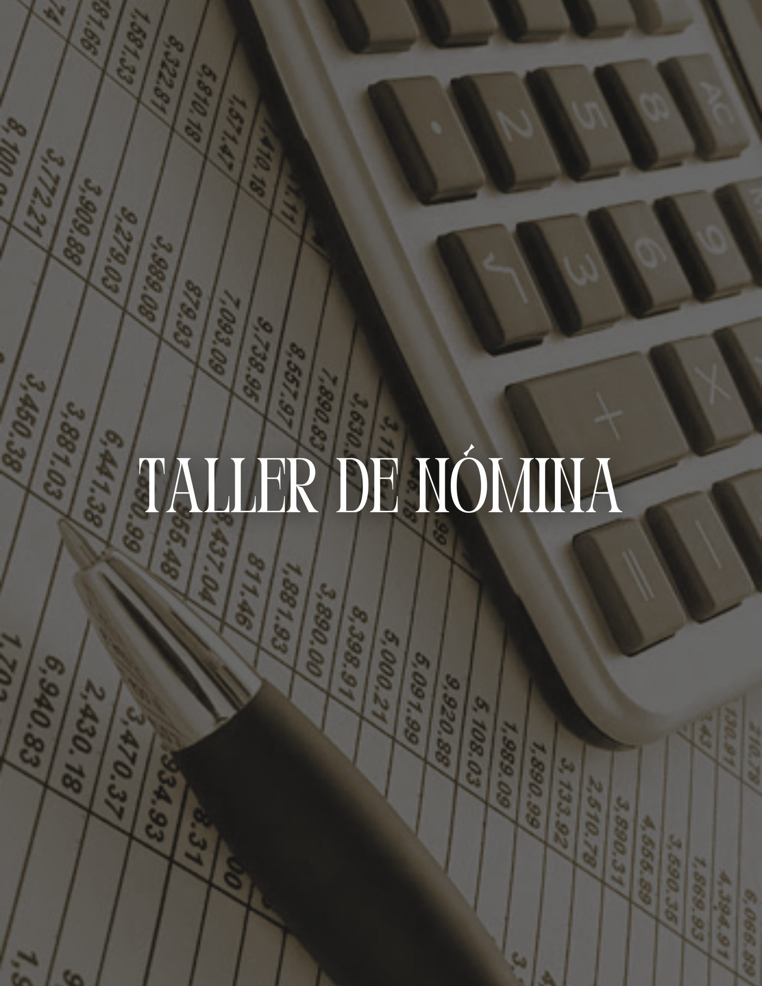Taller de Nómina